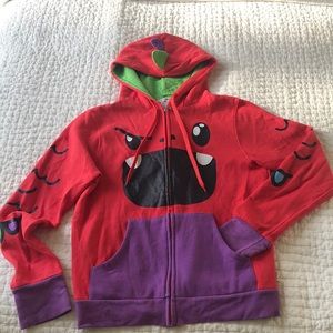 So So Happy Dinosaur Zip hoodie